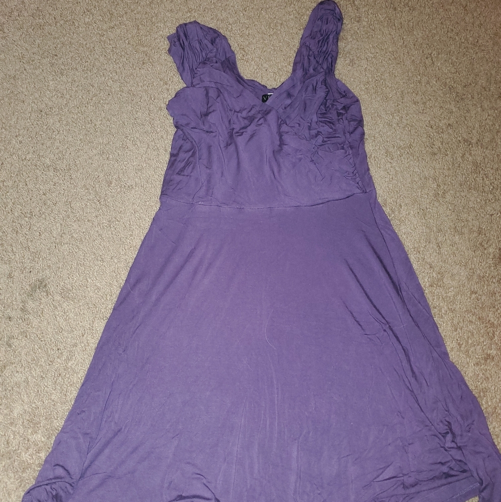 Purple dress